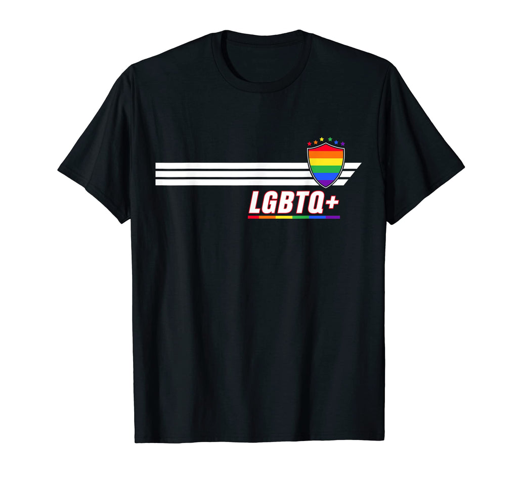 Team Lgbtq Soccer Fan Jersey Pride Month T-Shirt - Unique Graphic Unisex - T-Shirt, Sweatshirt, Hoodie