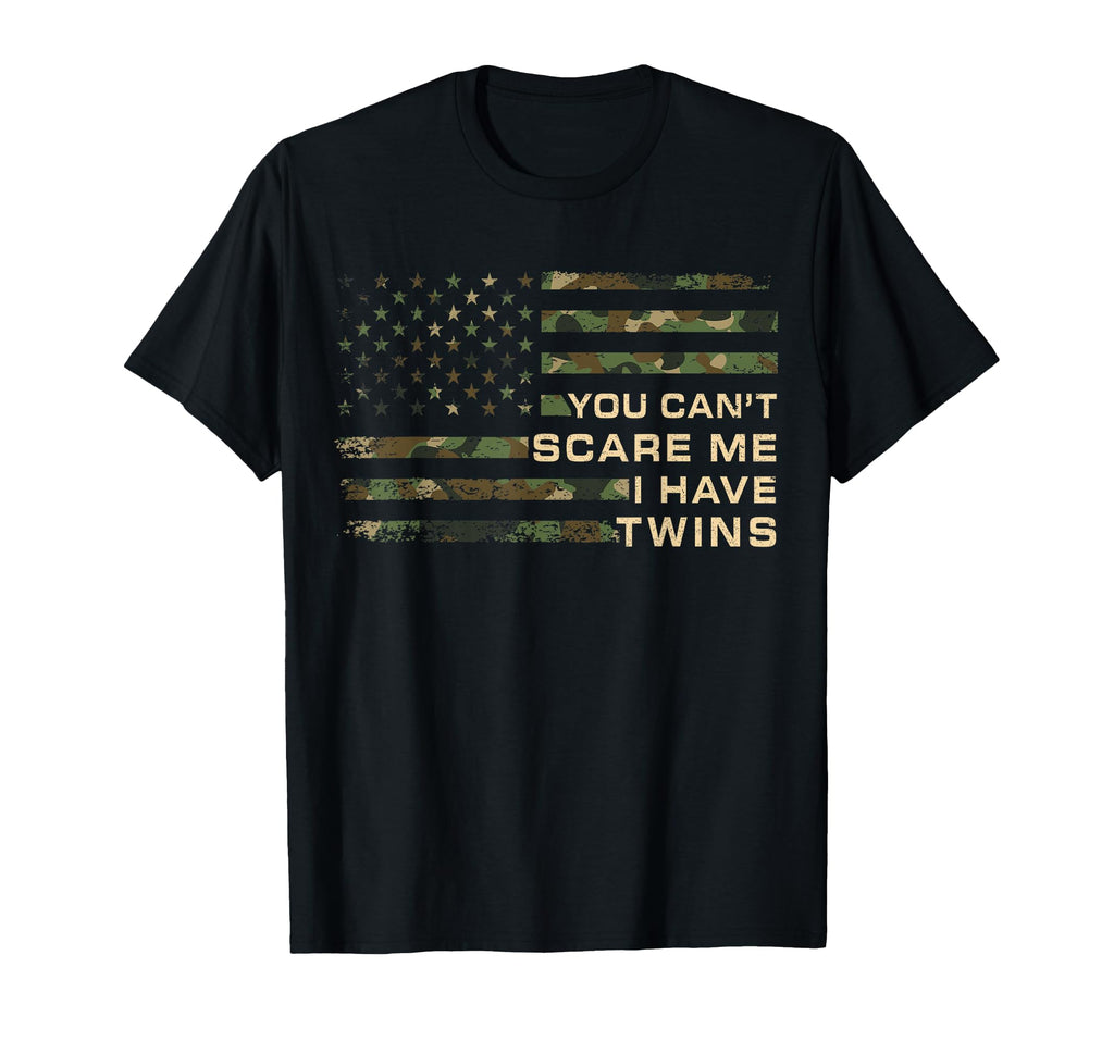 You Cant Scare Me I Have Twins T-Shirt - Custom Art Print for Adults - T-Shirt, Sweatshirt, Hoodie