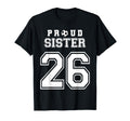 Number 26 Custom Proud Soccer T-Shirt - Casual Everyday Wear Men Women - T-Shirt, Sweatshirt, Hoodie