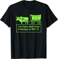 Funny You Have Died from Listening to RFK Jr Retro - Adult & Kids T-Shirts, Sweatshirts & Hoodies apparel design preview 1
