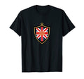 British Shield Royal Crest And Crown T-Shirt - Streetwear Style for Adults - T-Shirt, Sweatshirt, Hoodie