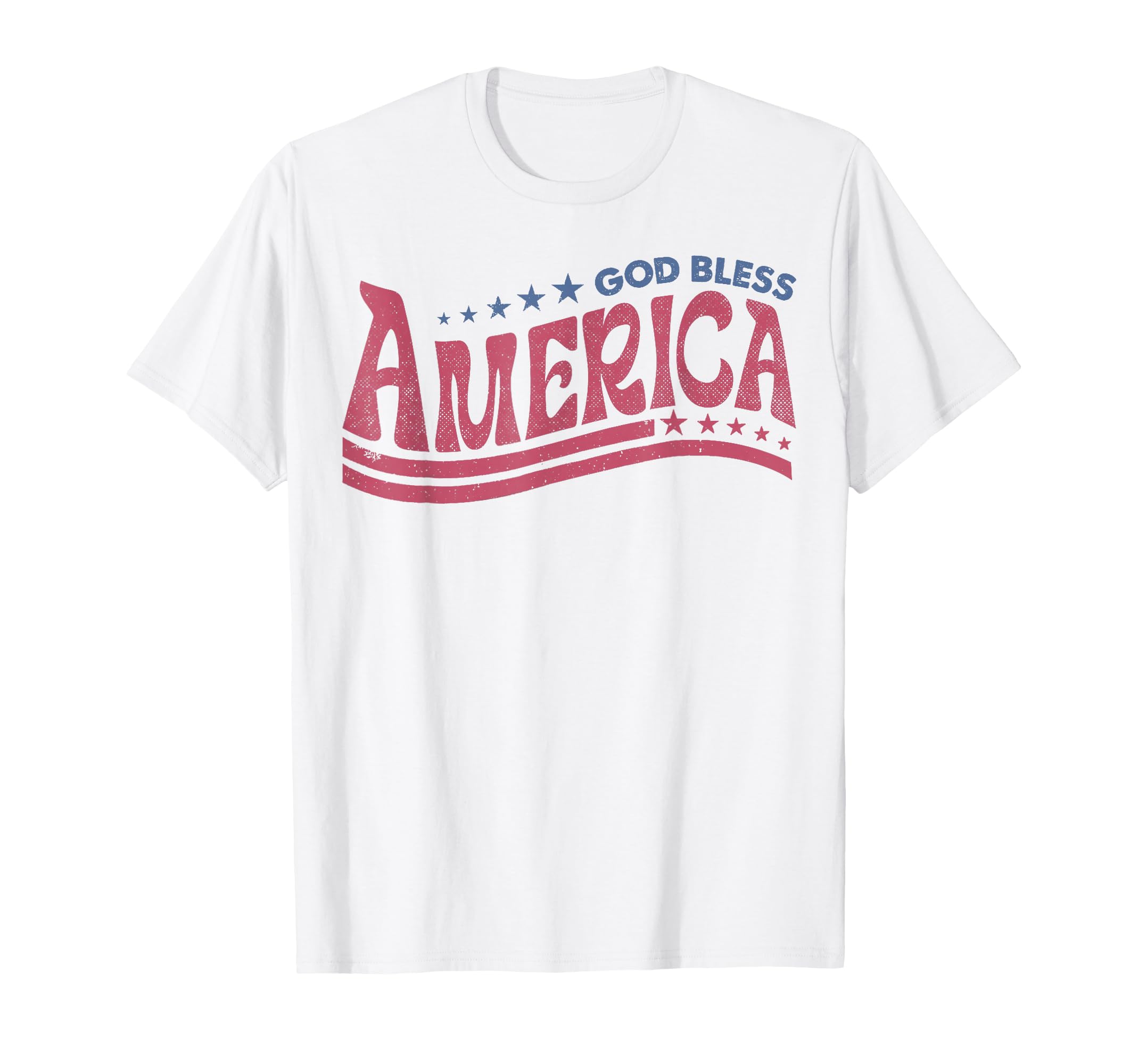 4Th July God Bless America Patriotic T-Shirt - Trendy Graphic Men Women - T-Shirt, Sweatshirt, Hoodie