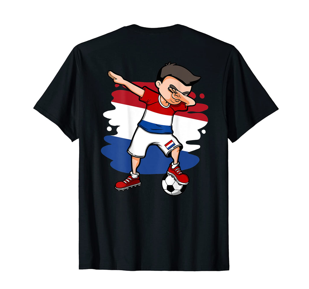 Dabbing Soccer Netherlands Jersey Dutch T-Shirt - Novelty Apparel Unisex - T-Shirt, Sweatshirt, Hoodie