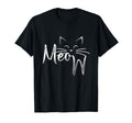 Meow Cat Mom Dad Gifts Cat Kitty Gifts Cat T-Shirt - Trendy Graphic Unisex - T-Shirt, Sweatshirt, Hoodie