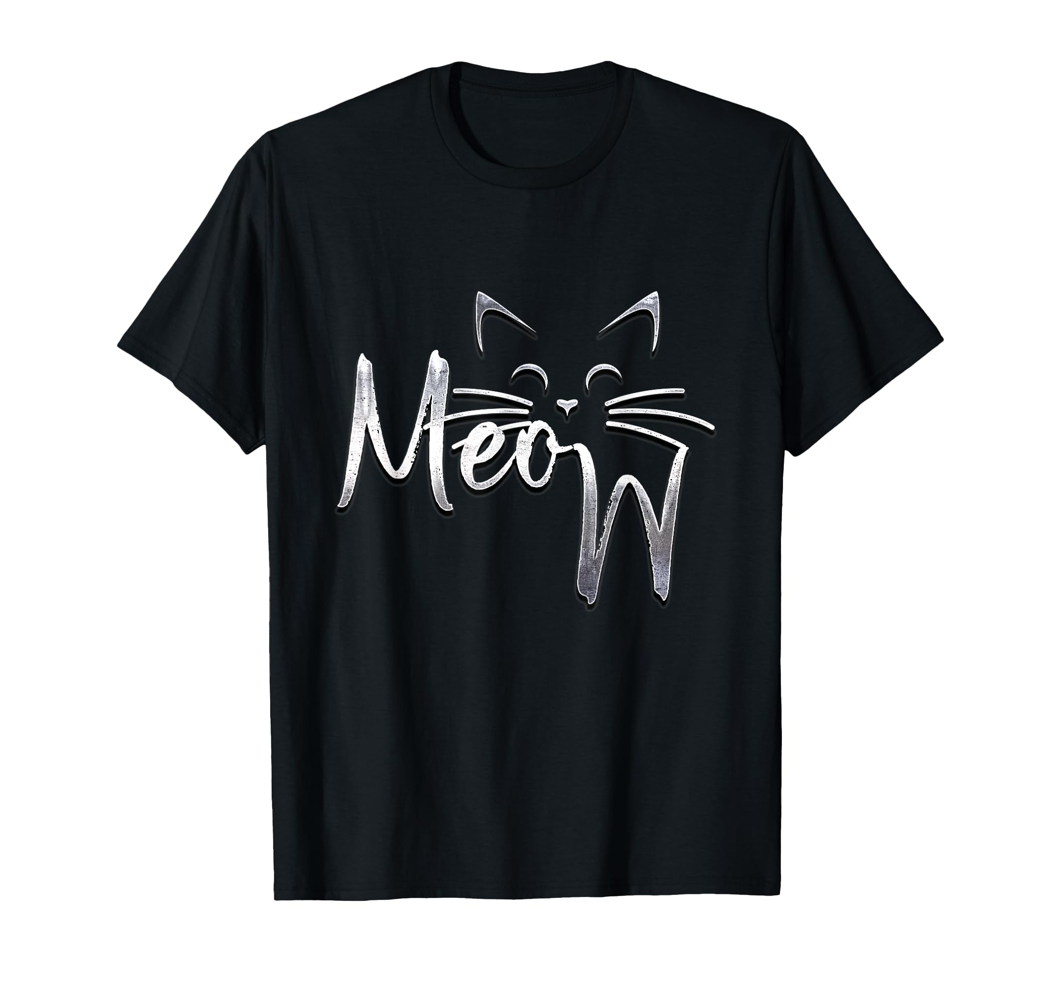 Meow Cat Mom Dad Gifts Cat Kitty Gifts Cat T-Shirt - Trendy Graphic Unisex - T-Shirt, Sweatshirt, Hoodie