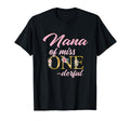 Nana Miss Onederful 1St Birthday First T-Shirt - Unique Graphic for Adults - T-Shirt, Sweatshirt, Hoodie