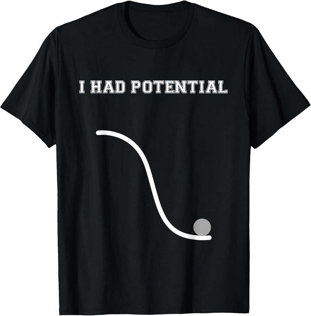 Retro Physics Joke - Adult & Kids T-Shirts, Sweatshirts & Hoodies apparel design preview 1
