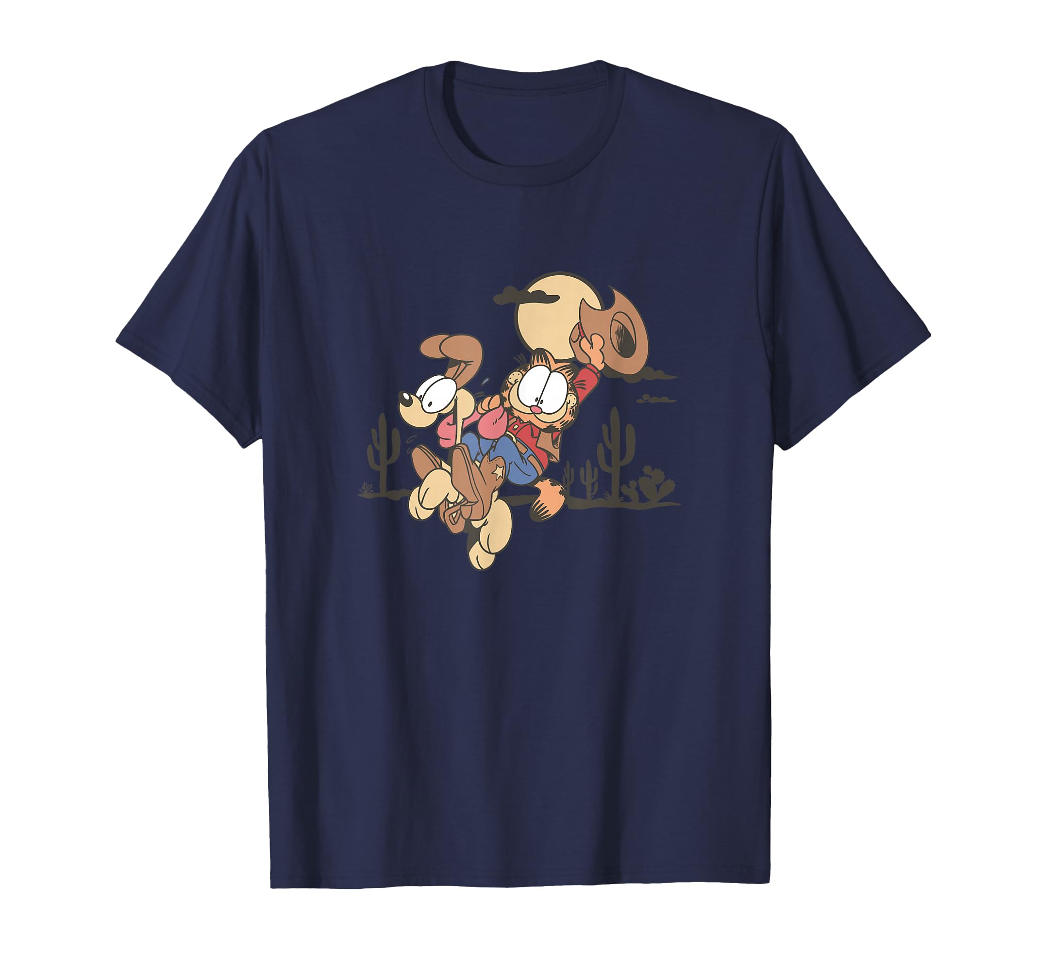Garfield Odie Best Friends Desert T-Shirt - Fun Novelty Design Men Women - T-Shirt, Sweatshirt, Hoodie