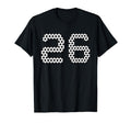 Fun 26Th Birthday Soccer Themed 26 T-Shirt - Novelty Apparel Men Women - T-Shirt, Sweatshirt, Hoodie