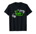 10Th Birthday Soccer Ten Year Old T-Shirt - Novelty Apparel for Adults - T-Shirt, Sweatshirt, Hoodie