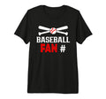 Baseball Fan No 1 Player Baseball T-Shirt - Fun Novelty Design Men Women - T-Shirt, Sweatshirt, Hoodie