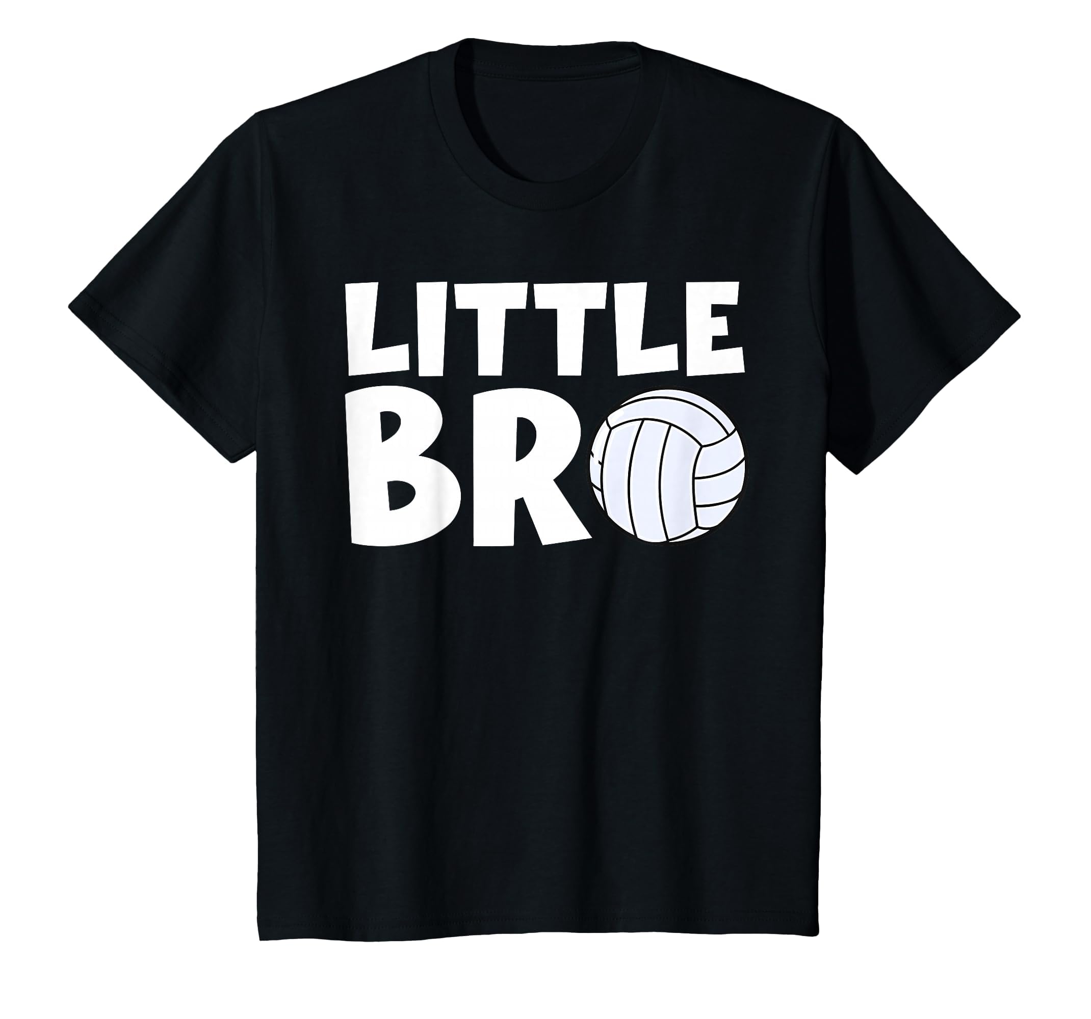 Little Bro Volleyball Brother Volleyball T-Shirt - Graphic Print Unisex - T-Shirt, Sweatshirt, Hoodie