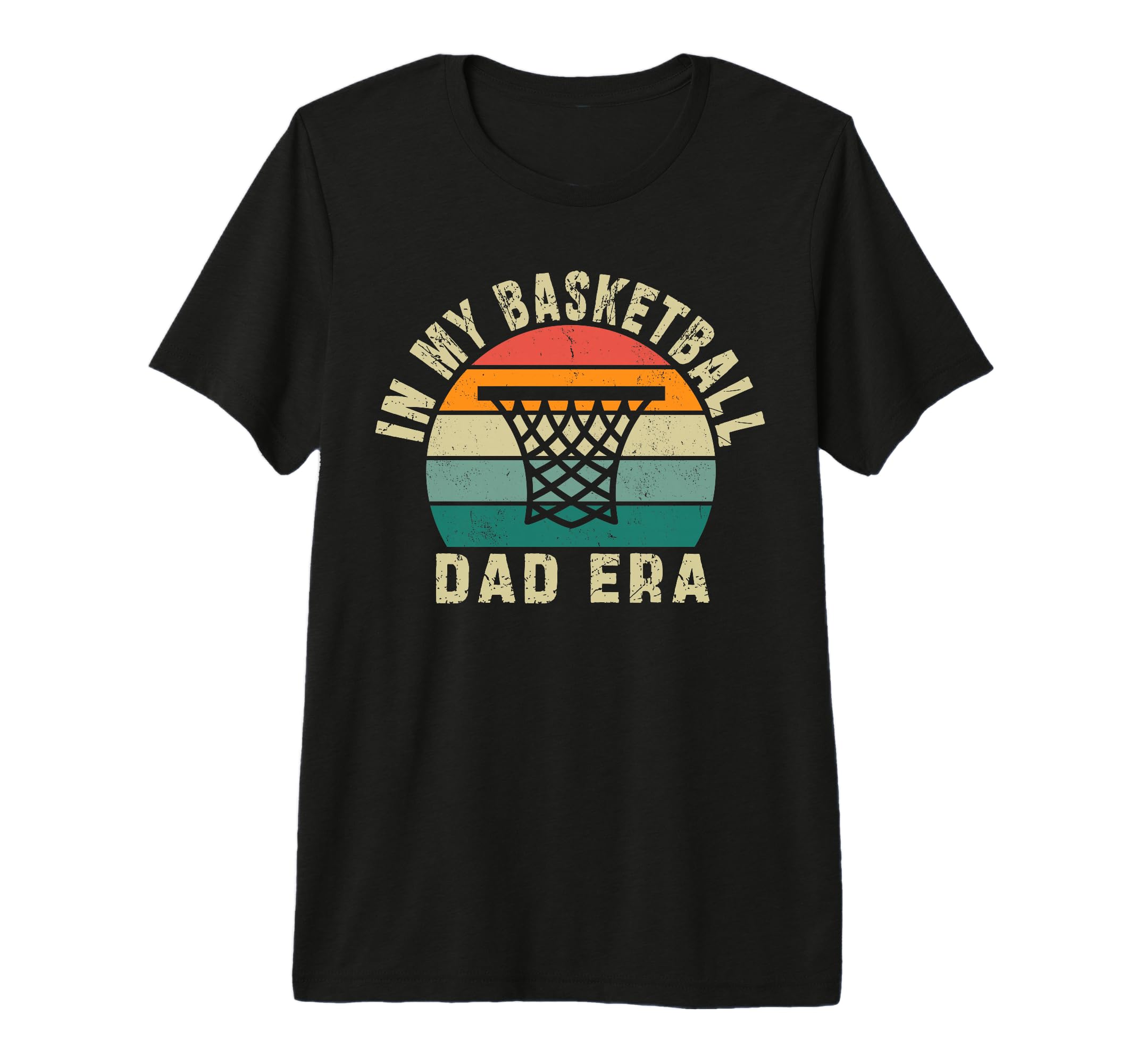 Sunset My Basketball Dad Era Tri Blend T-Shirt - Graphic Print Men Women - T-Shirt, Sweatshirt, Hoodie