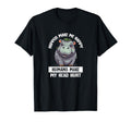 Mens Hippos Make Me Happy Humans Hurt My T-Shirt - Streetwear Style Unisex - T-Shirt, Sweatshirt, Hoodie