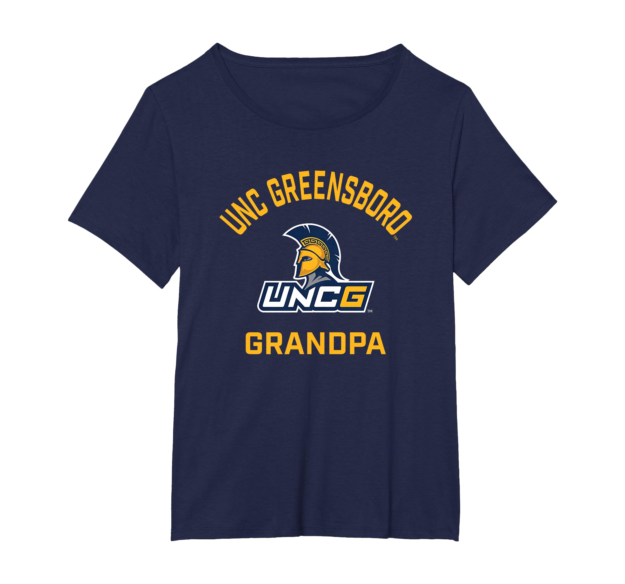 Unc Greensboro Uncg Spartans Arched T-Shirt - Novelty Apparel Unisex - T-Shirt, Sweatshirt, Hoodie