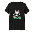 Goal Mama Soccer Bow Soccer Mom T-Shirt - Aesthetic Graphic for Adults - T-Shirt, Sweatshirt, Hoodie