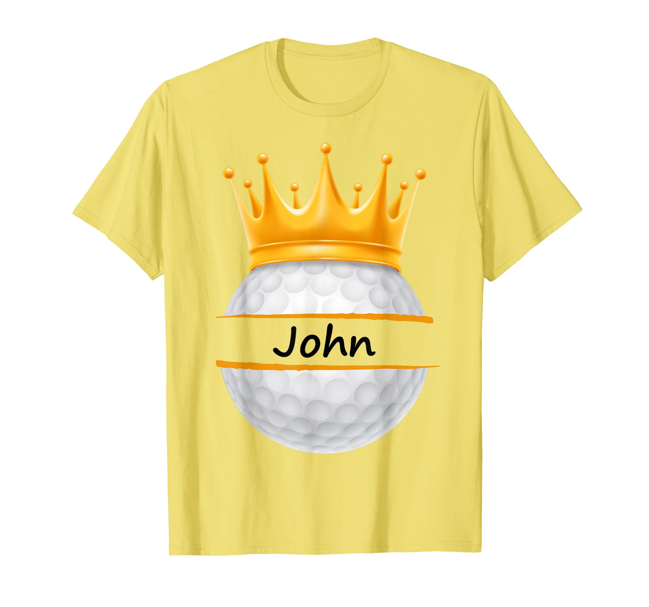 Novelty Golf Personalized Name John T-Shirt - Novelty Apparel for Adults - T-Shirt, Sweatshirt, Hoodie