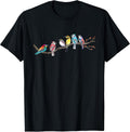 Birds On A Branch Birding Bird Watching Watcher Small - Adult & Kids T-Shirts, Sweatshirts & Hoodies apparel design preview 1