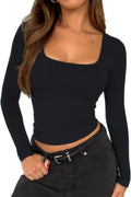 Women Square Neck Going Out Tops Tight Double Lined - Adult & Kids T-Shirts, Sweatshirts & Hoodies apparel design preview 1