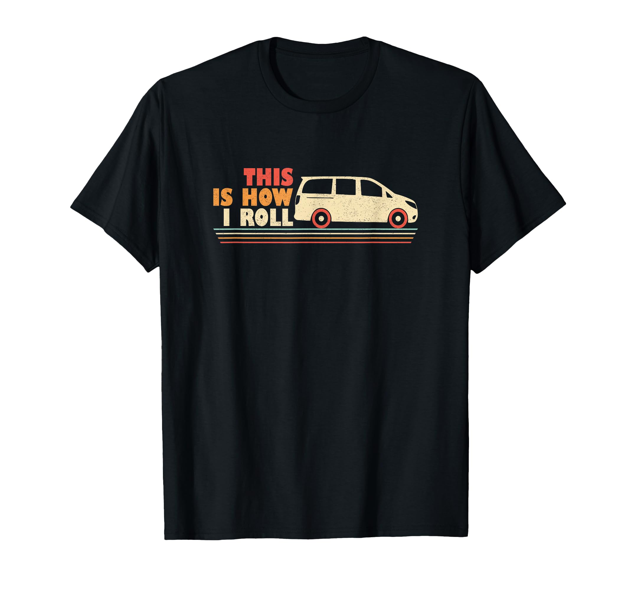 Minivan Dads Funny Pun Dad Drives T-Shirt - Novelty Apparel for Adults - T-Shirt, Sweatshirt, Hoodie