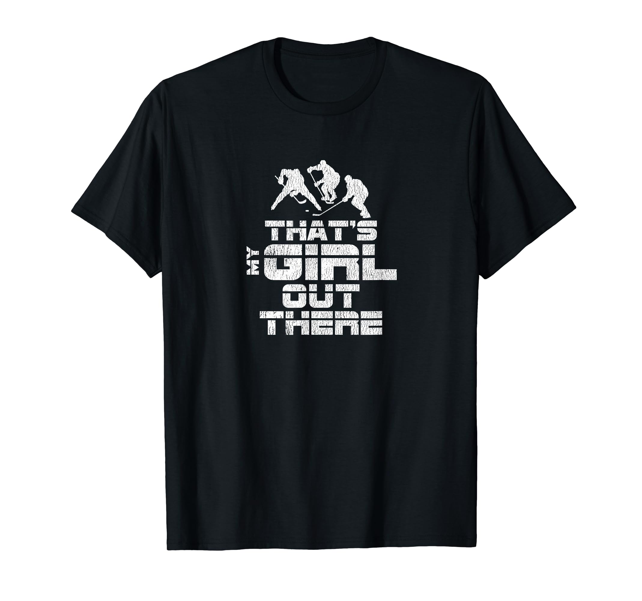 Thats My Hockey Hockey Mom Dad T-Shirt - Novelty Apparel for Adults - T-Shirt, Sweatshirt, Hoodie