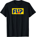 Flip Skateboard Blue Yellow Classic 1990s Logo - Adult & Kids T-Shirts, Sweatshirts & Hoodies apparel design preview 1