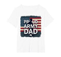 Proud Army Dad Patriotic Military T-Shirt - Trendy Graphic for Adults - T-Shirt, Sweatshirt, Hoodie