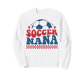 Soccer Nana Grandma Soccer Fan Sweatshirt - Graphic Print Men Women - T-Shirt, Sweatshirt, Hoodie