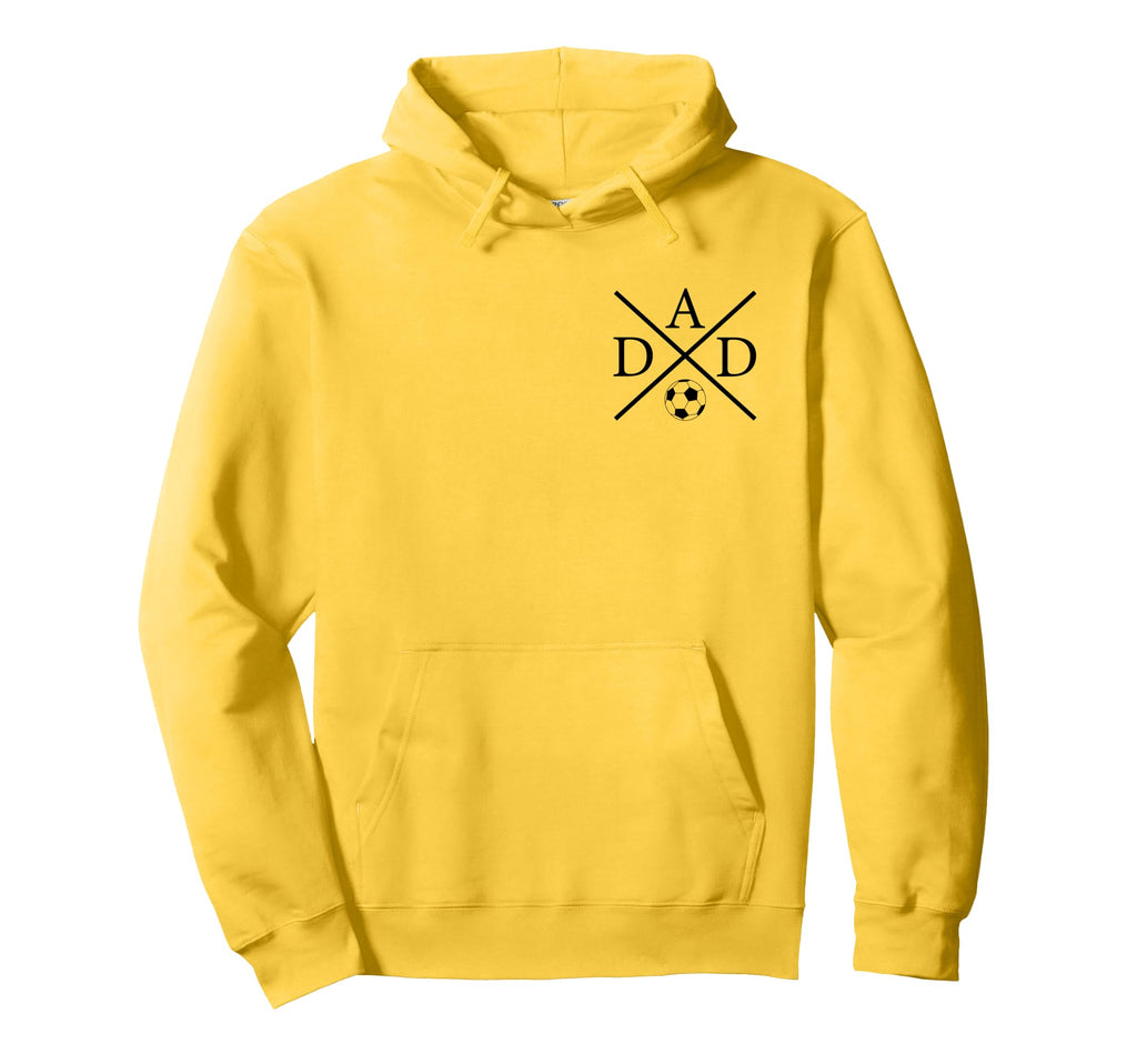Soccer Dad Fathers Day Game Day Sports Hoodie - Minimalist Print Unisex - T-Shirt, Sweatshirt, Hoodie