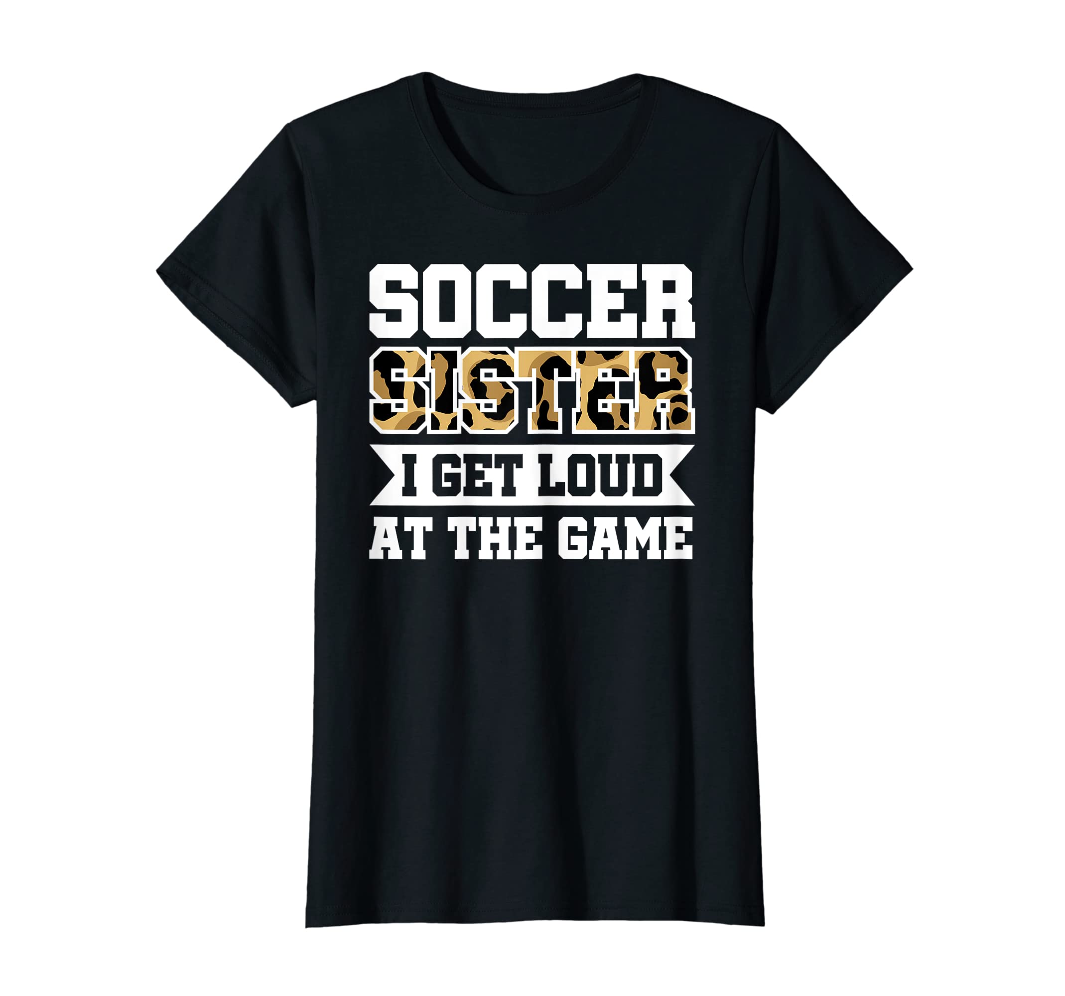 Womens Soccer Sister Loud Game T-Shirt - Aesthetic Graphic Men Women - T-Shirt, Sweatshirt, Hoodie