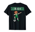 Dabbing Soccer Saudi Arabia Soccer T-Shirt - Minimalist Print Men Women - T-Shirt, Sweatshirt, Hoodie