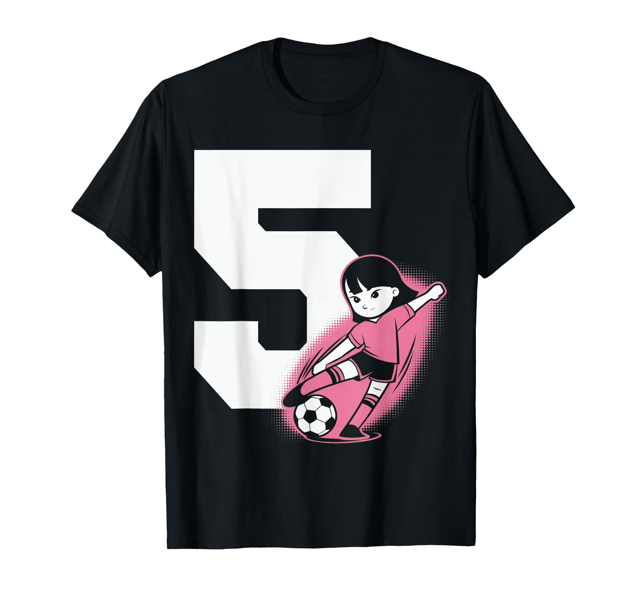 5 Soccer Birthday Gift Soccer T-Shirt - Casual Everyday Wear for Adults - T-Shirt, Sweatshirt, Hoodie