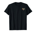 Soccer Player Heart Soccer Heart Soccer T-Shirt - Trendy Graphic Unisex - T-Shirt, Sweatshirt, Hoodie
