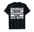 Grandad Art Grandpa From Grandkids T-Shirt - Trendy Graphic for Adults - T-Shirt, Sweatshirt, Hoodie