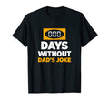 Mens 000 Days Without Dads Joke T-Shirt - Aesthetic Graphic Men Women - T-Shirt, Sweatshirt, Hoodie