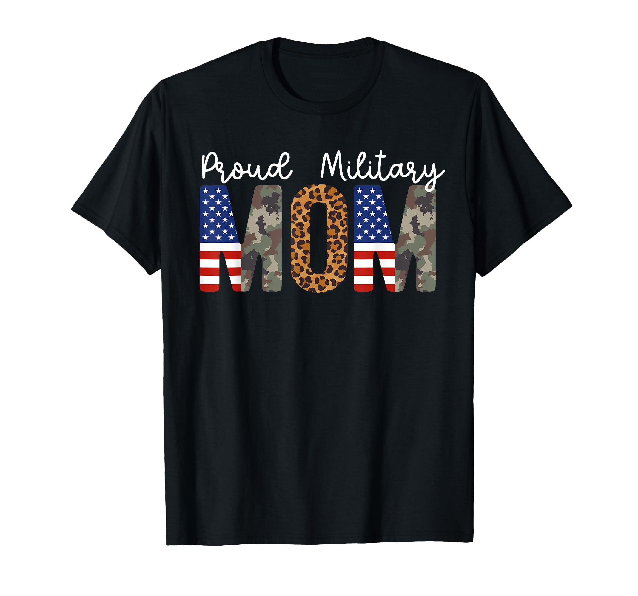 Proud Military Mom Soldier Mom T-Shirt - Casual Everyday Wear for Adults - T-Shirt, Sweatshirt, Hoodie