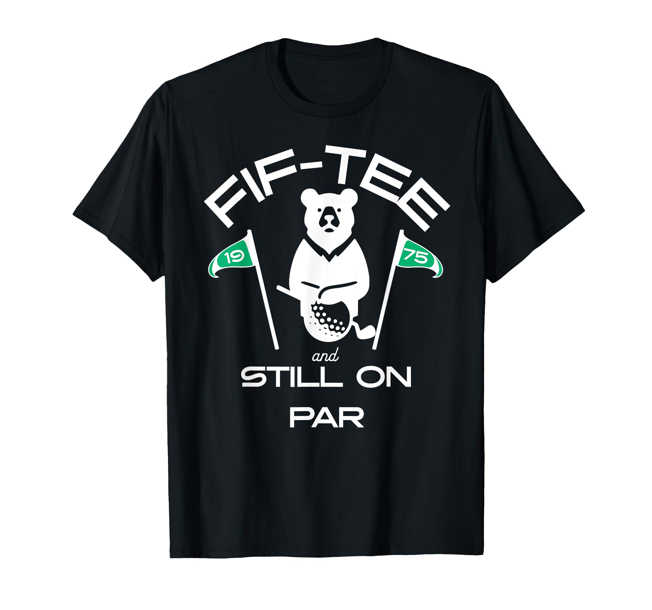 50Th Birthday Golf Milestone T-Shirt - Casual Everyday Wear for Adults - T-Shirt, Sweatshirt, Hoodie