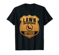 Lawn Enforcement Officer Lawn Mower Pun T-Shirt - Trendy Graphic Unisex - T-Shirt, Sweatshirt, Hoodie