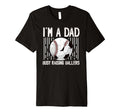 Mens Im Dad Busy Raising Ballers Soccer T-Shirt - Custom Art Print Unisex - T-Shirt, Sweatshirt, Hoodie