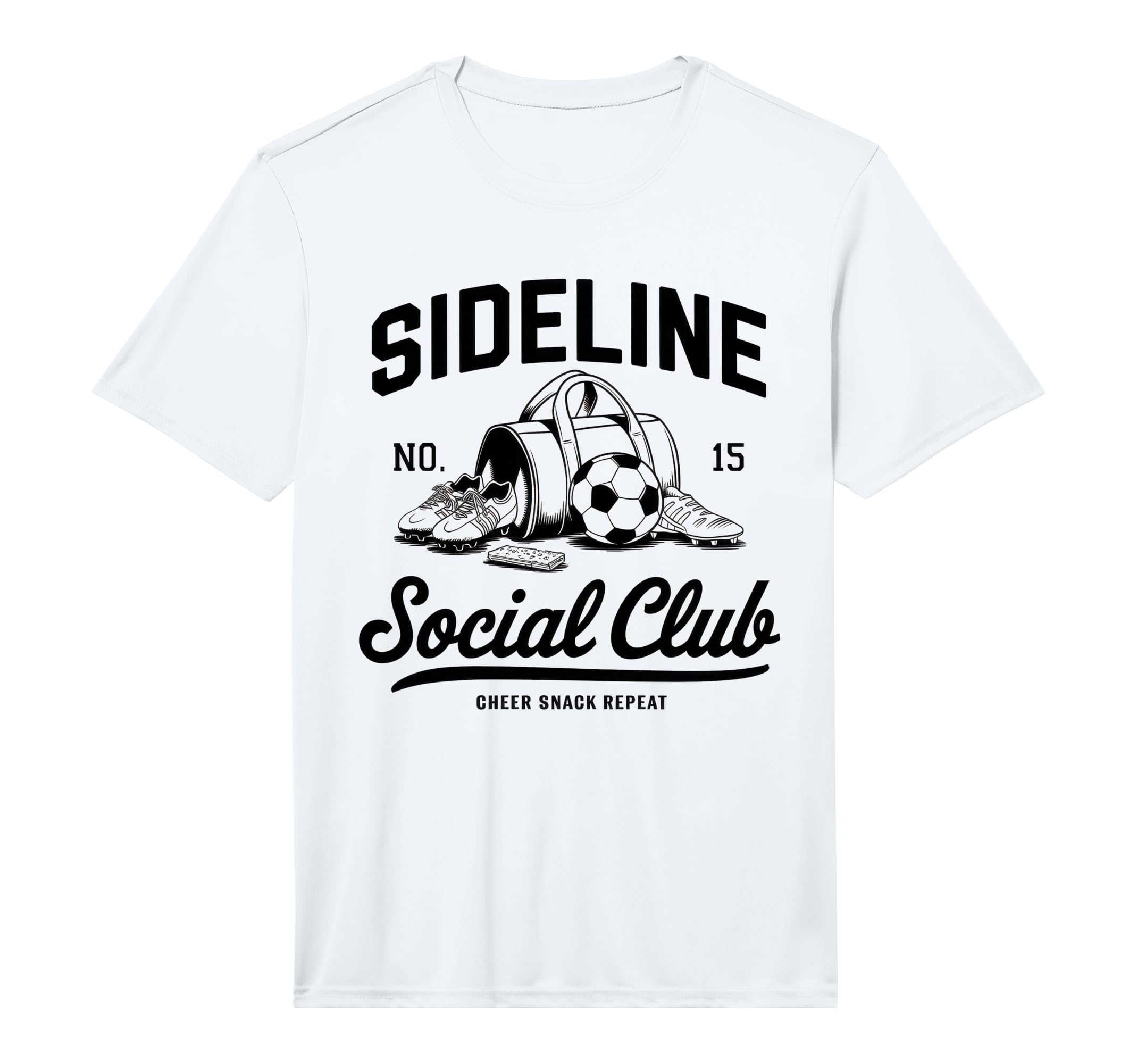 Sideline Social Club Soccer Mom Game T-Shirt - Casual Everyday Wear Unisex - T-Shirt, Sweatshirt, Hoodie
