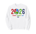 Superfan Global Cup 2026 Host Sweatshirt - Minimalist Print Men Women - T-Shirt, Sweatshirt, Hoodie