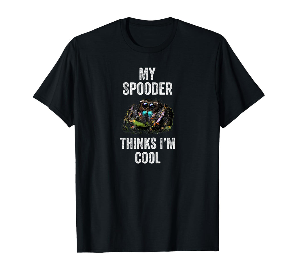 Male Regal Jumping Spider Mom Spider Dad T-Shirt - Graphic Print Unisex - T-Shirt, Sweatshirt, Hoodie