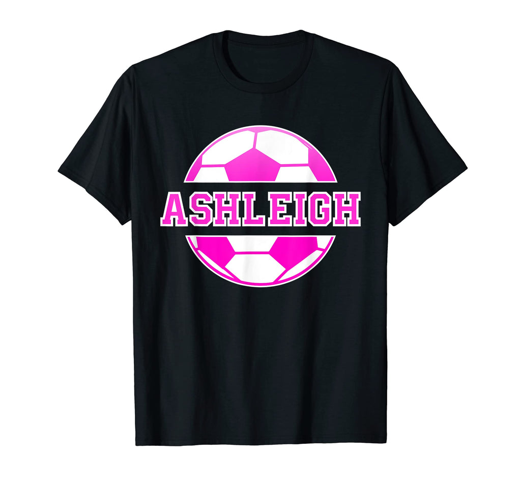 Ashleigh Name Soccer Play T-Shirt - Casual Everyday Wear for Adults - T-Shirt, Sweatshirt, Hoodie