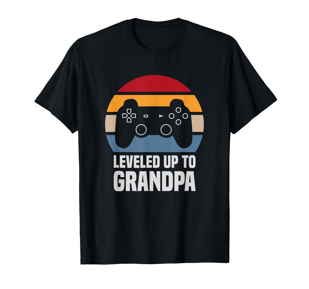 Leveled Up To Grandpa Gamer Gaming T-Shirt - Streetwear Style Men Women - T-Shirt, Sweatshirt, Hoodie