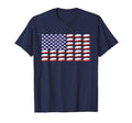 Rv Camper Trailer American Flag T-Shirt - Unique Graphic Men Women - T-Shirt, Sweatshirt, Hoodie