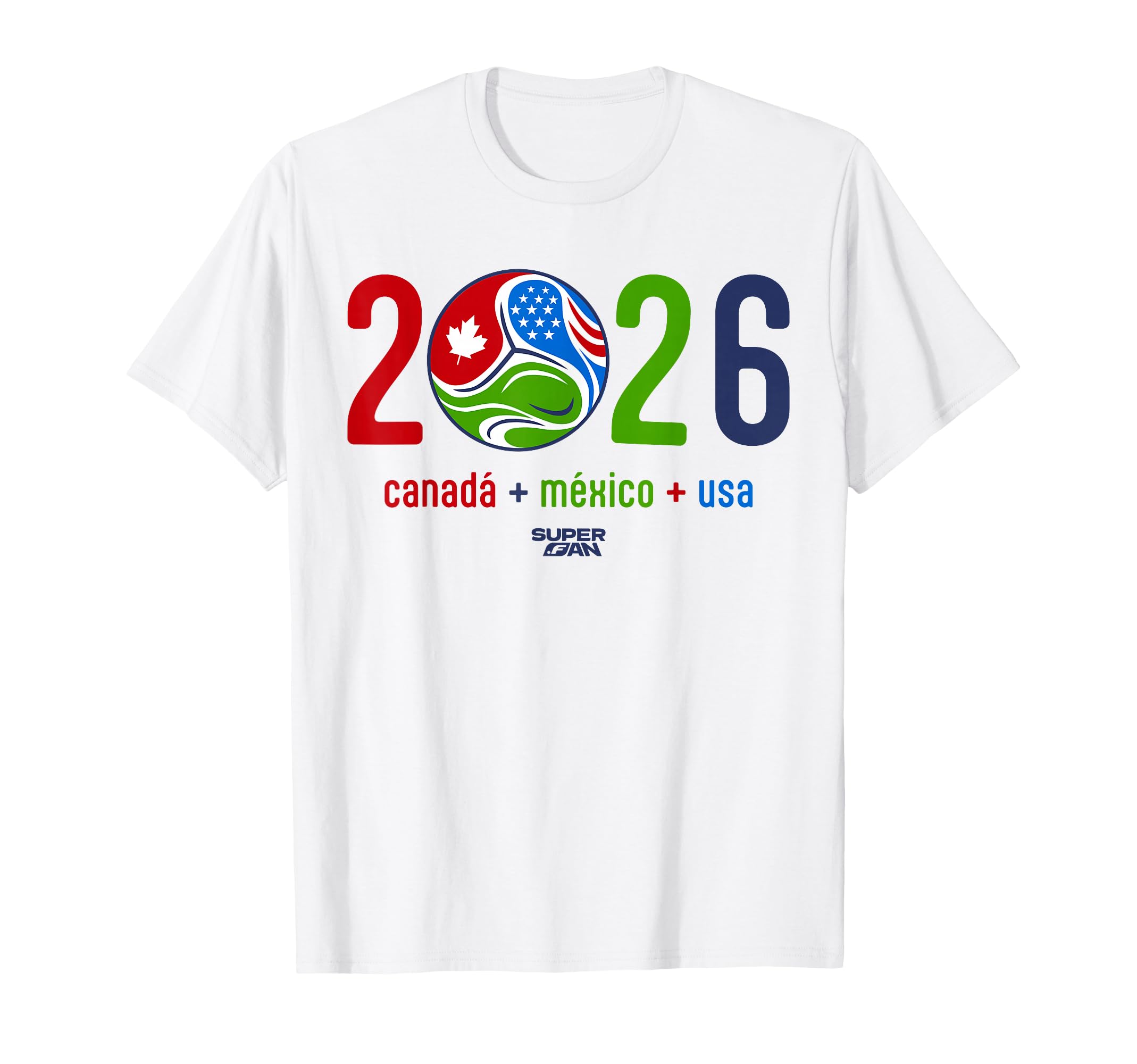 Superfan Global Cup 2026 Host Nations T-Shirt - Unique Graphic Men Women - T-Shirt, Sweatshirt, Hoodie