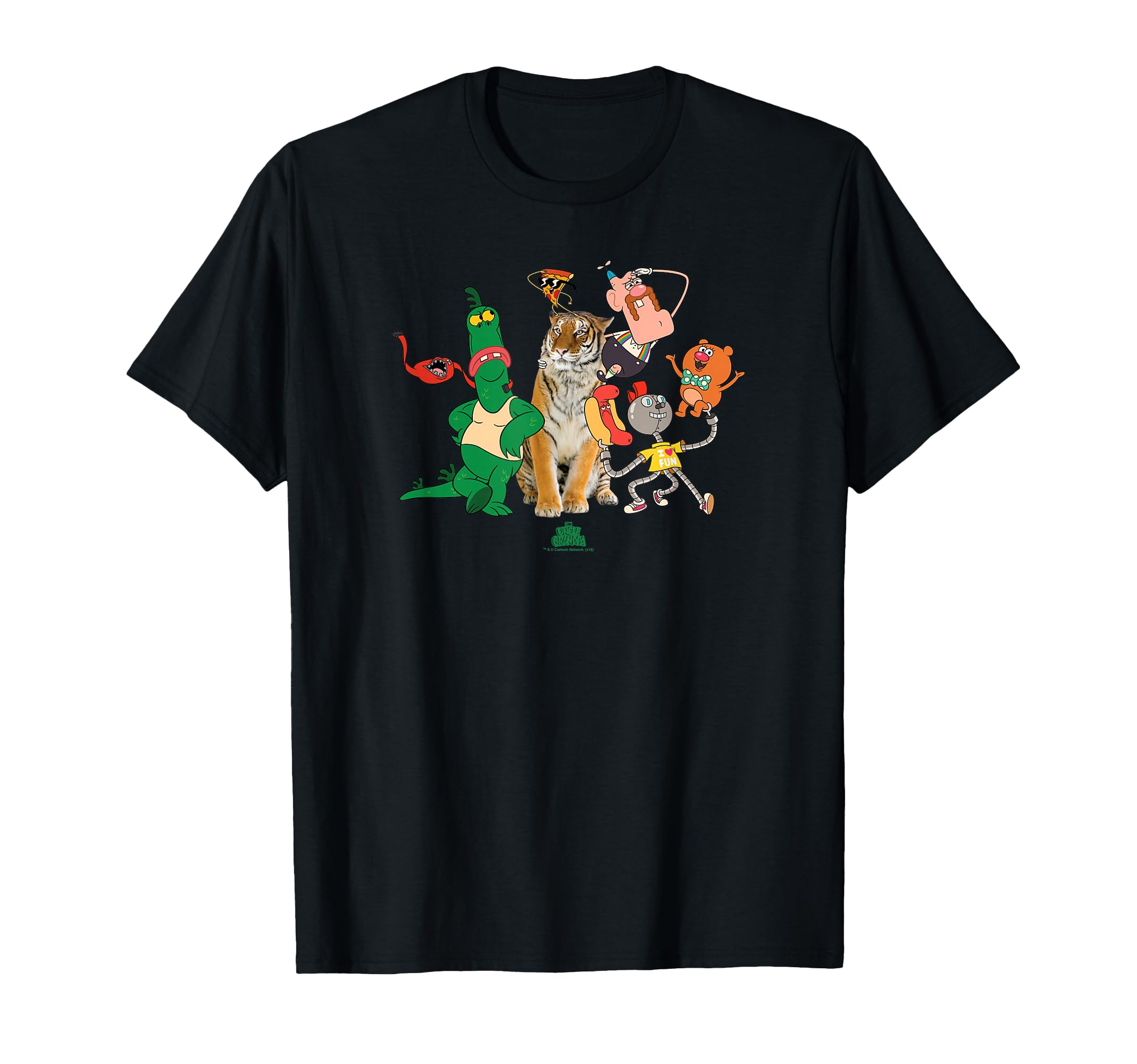 Uncle Grandpa Group T-Shirt - Fun Novelty Design Unisex - T-Shirt, Sweatshirt, Hoodie