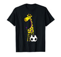 Smilealottees Funny Giraffe Playing T-Shirt - Minimalist Print for Adults - T-Shirt, Sweatshirt, Hoodie