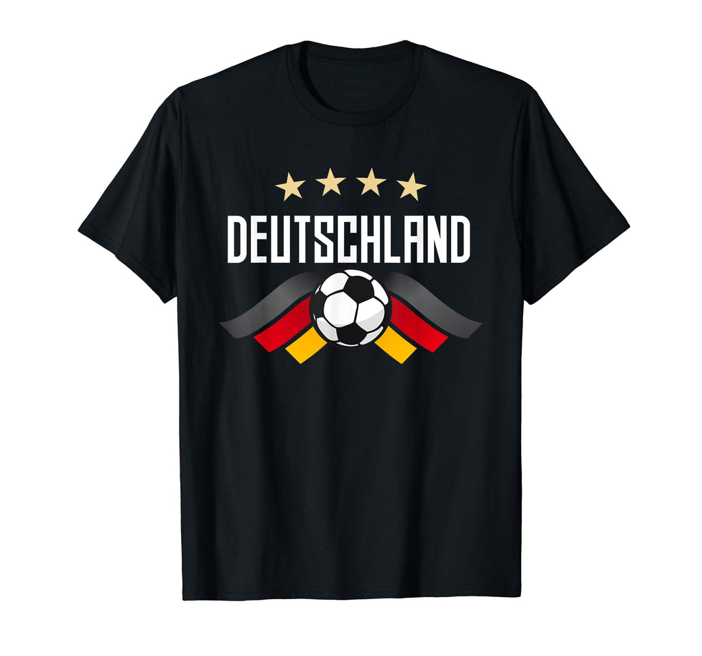 Deutschland Soccer Germany Team T-Shirt - Fun Novelty Design for Adults - T-Shirt, Sweatshirt, Hoodie