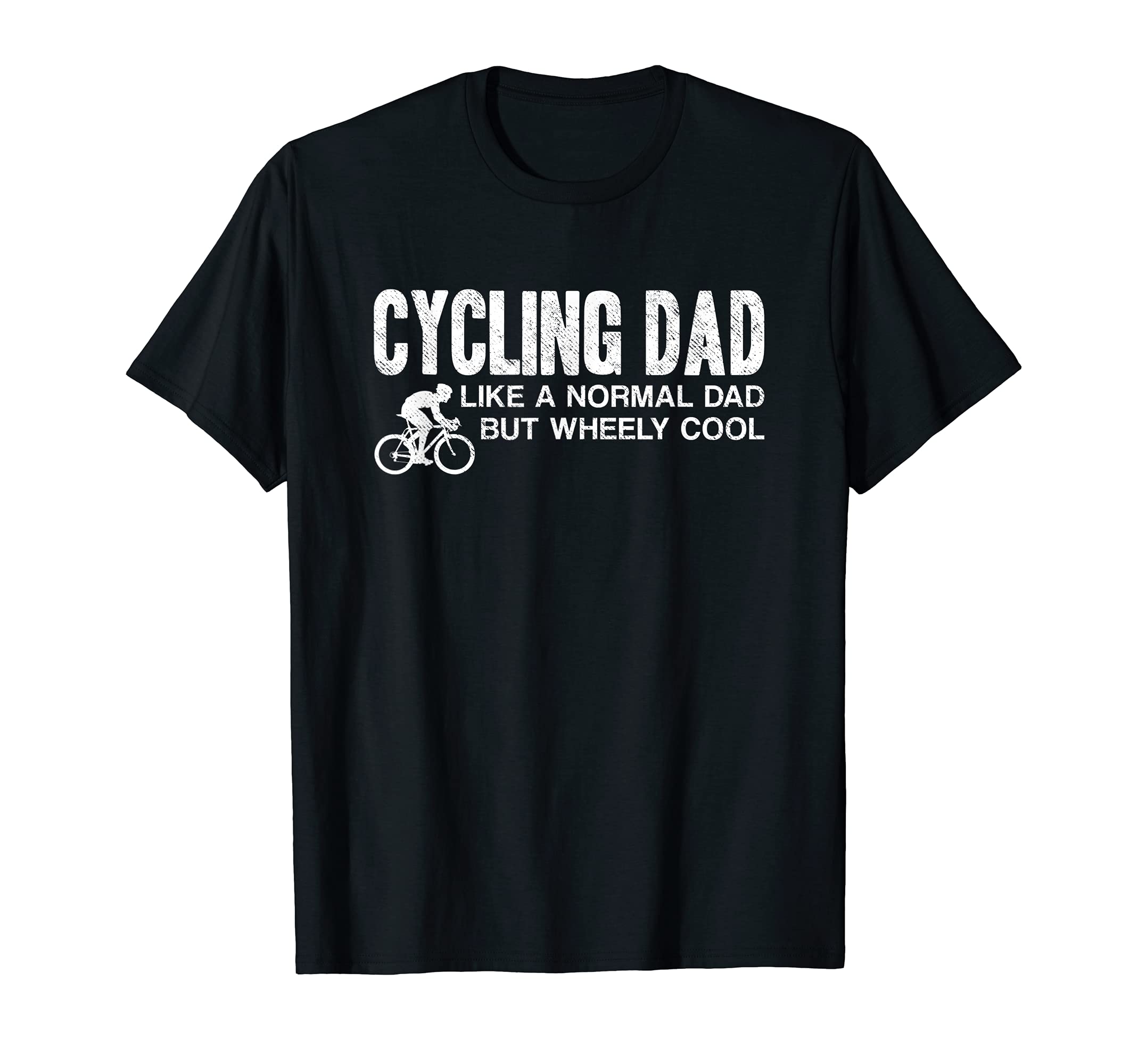 Mens Cyclist Biker Dad Funny Biking T-Shirt - Minimalist Print Unisex - T-Shirt, Sweatshirt, Hoodie